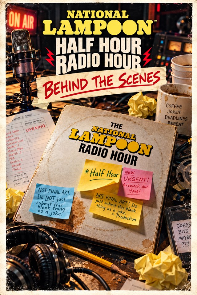 National Lampoon’s Half Hour Radio Hour: Behind the Scenes poster